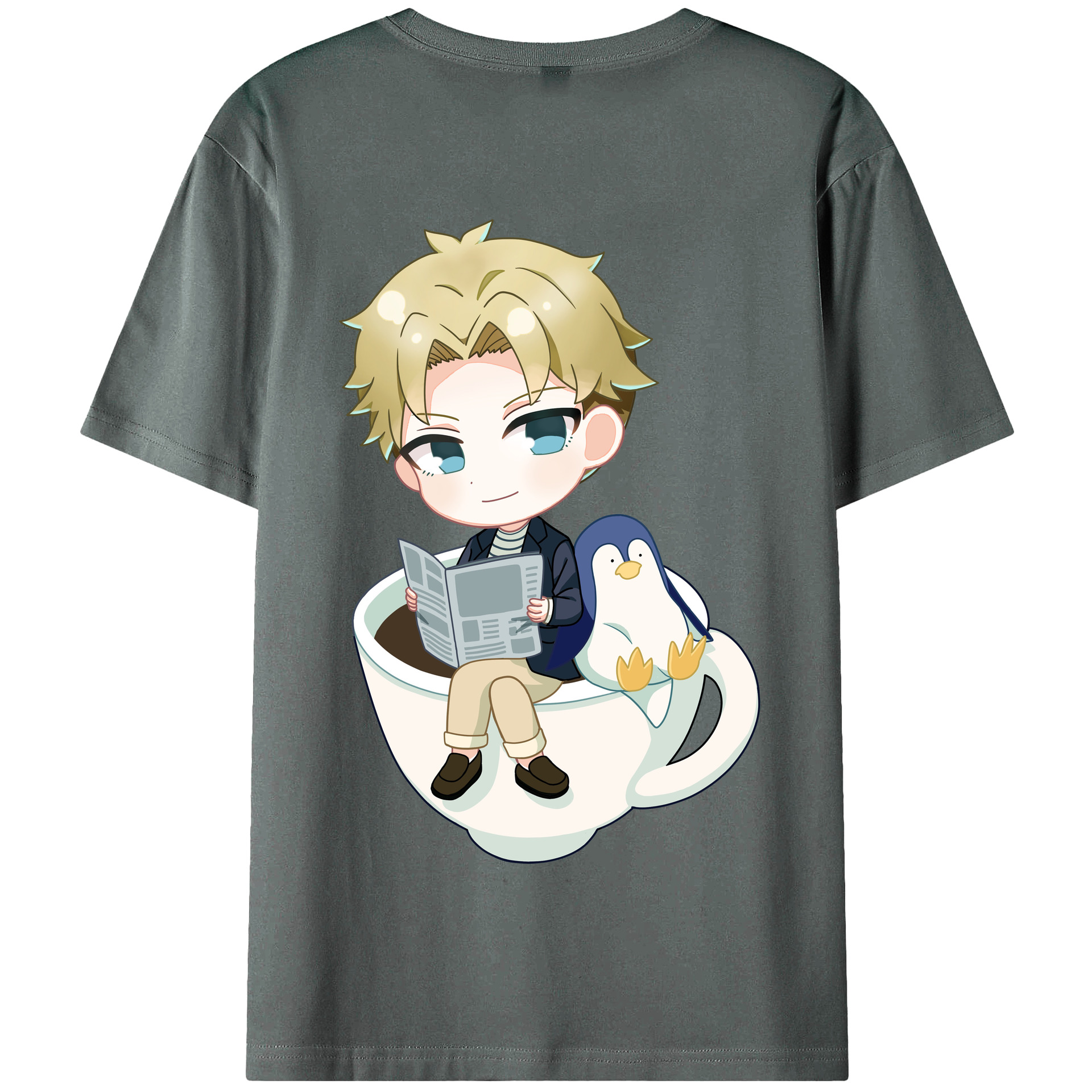 （画像用） SPY×FAMILY间谍家家酒 綿100％半袖Tシャツ（背面プリント）
